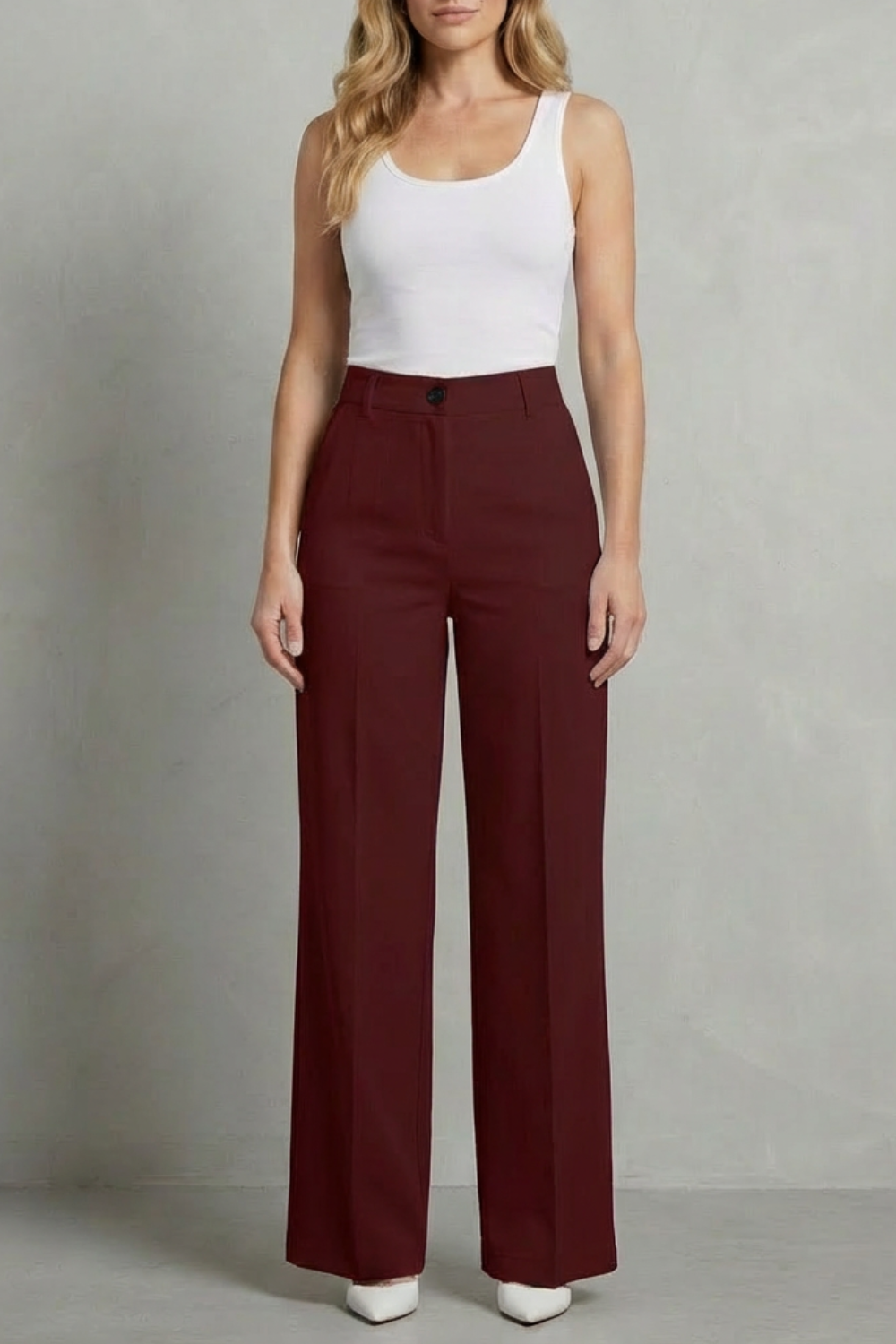 Mirelline | Sastrería impecable – Pantalones rectos de tiro alto