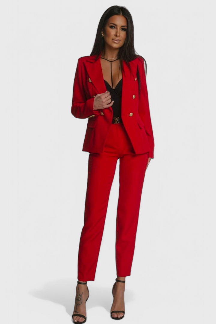 Rosalind | Conjunto de Blazer y Pantalones Elegante