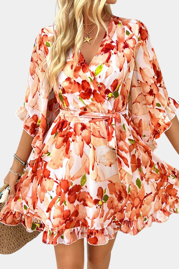 Besa | Vestido Mini Floral Impreso