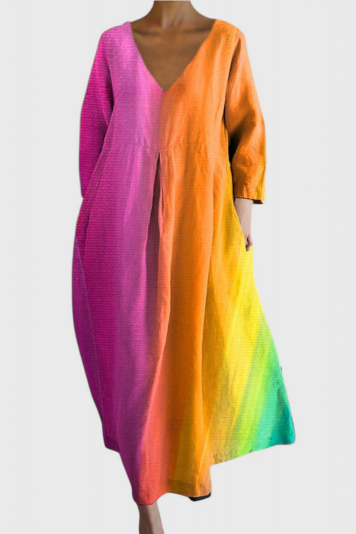 Anne | Vestido de Malla con Escote en V