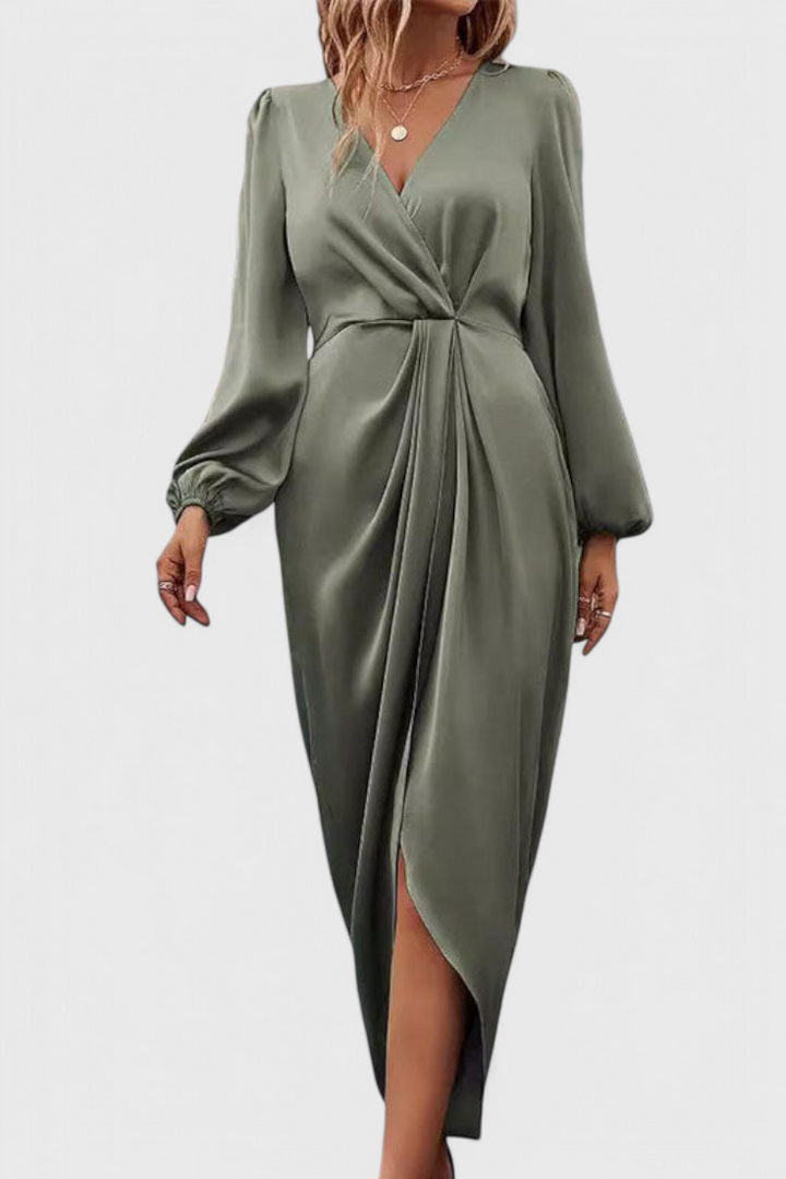 Giada | Vestido Largo de Satén