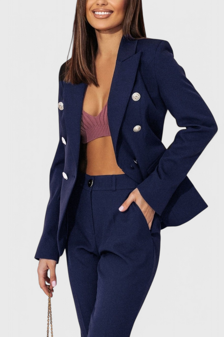 Rosalind | Conjunto de Blazer y Pantalones Elegante