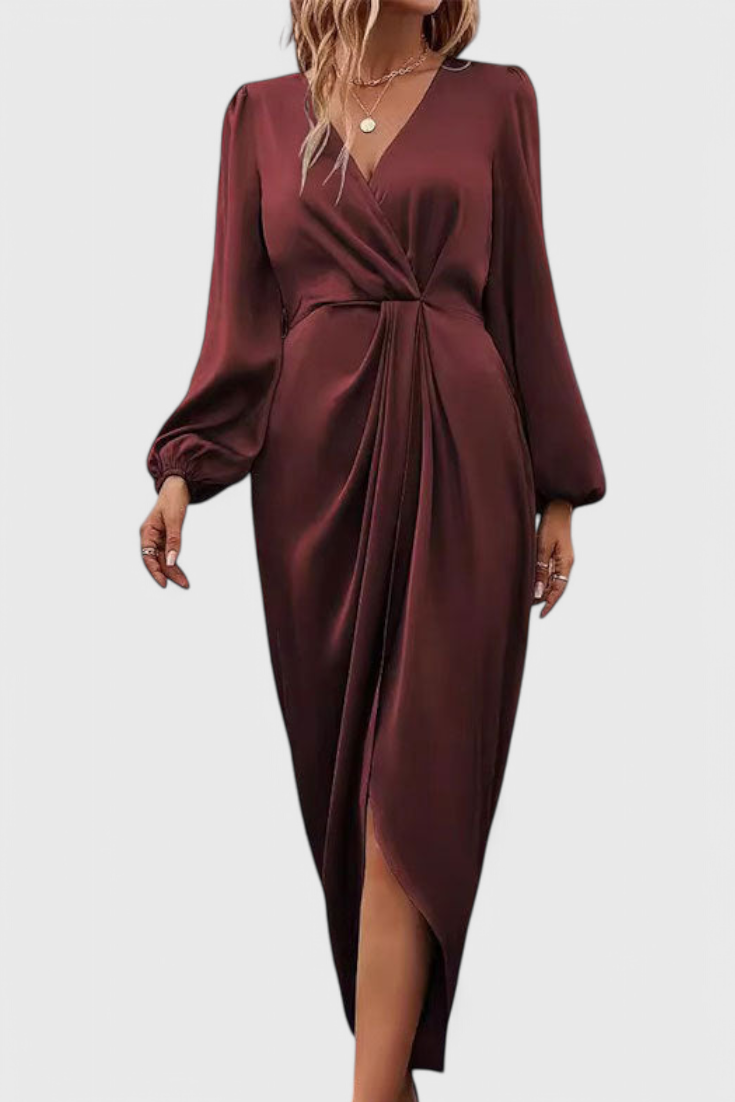 Giada | Vestido Largo de Satén