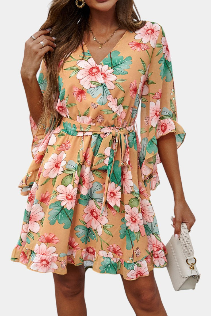 Besa | Vestido Mini Floral Impreso