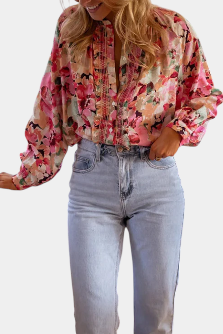 Juana | Blusa Sueños de Flores Silvestres