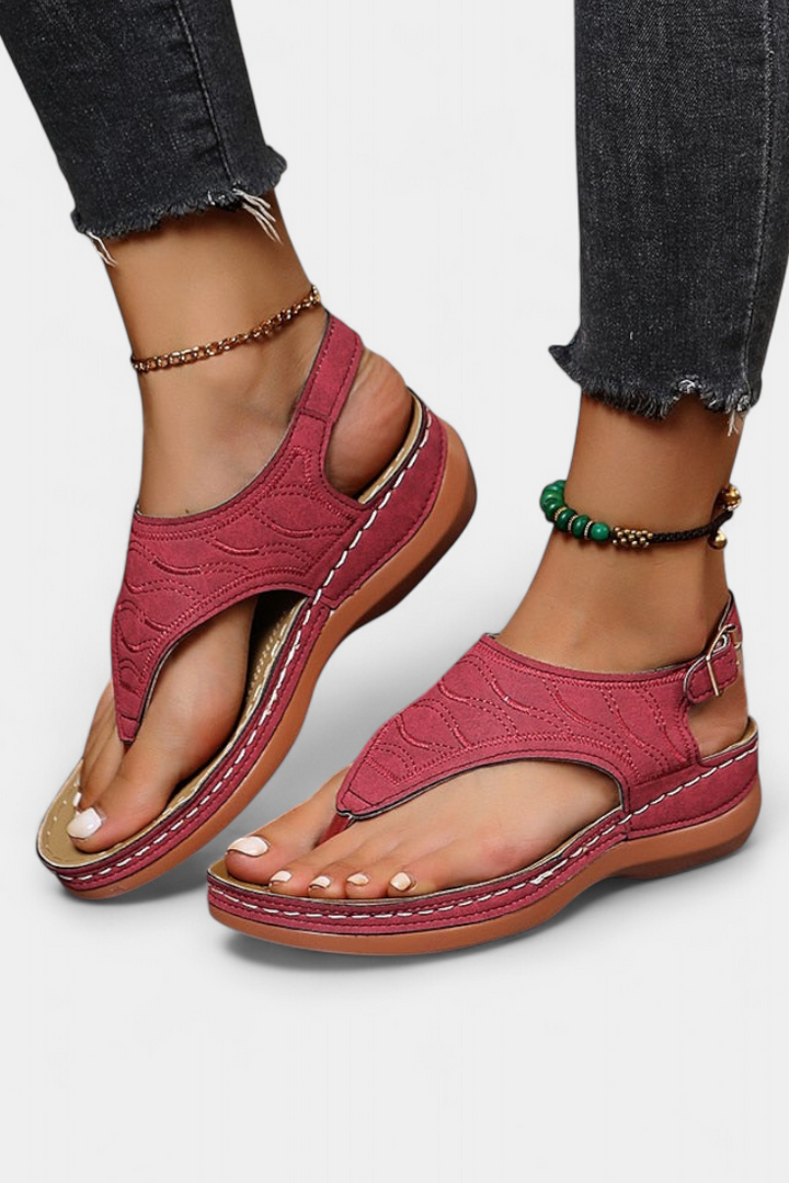 Cristina | Sandalias Ergonómicas con Plantilla Ortopédica