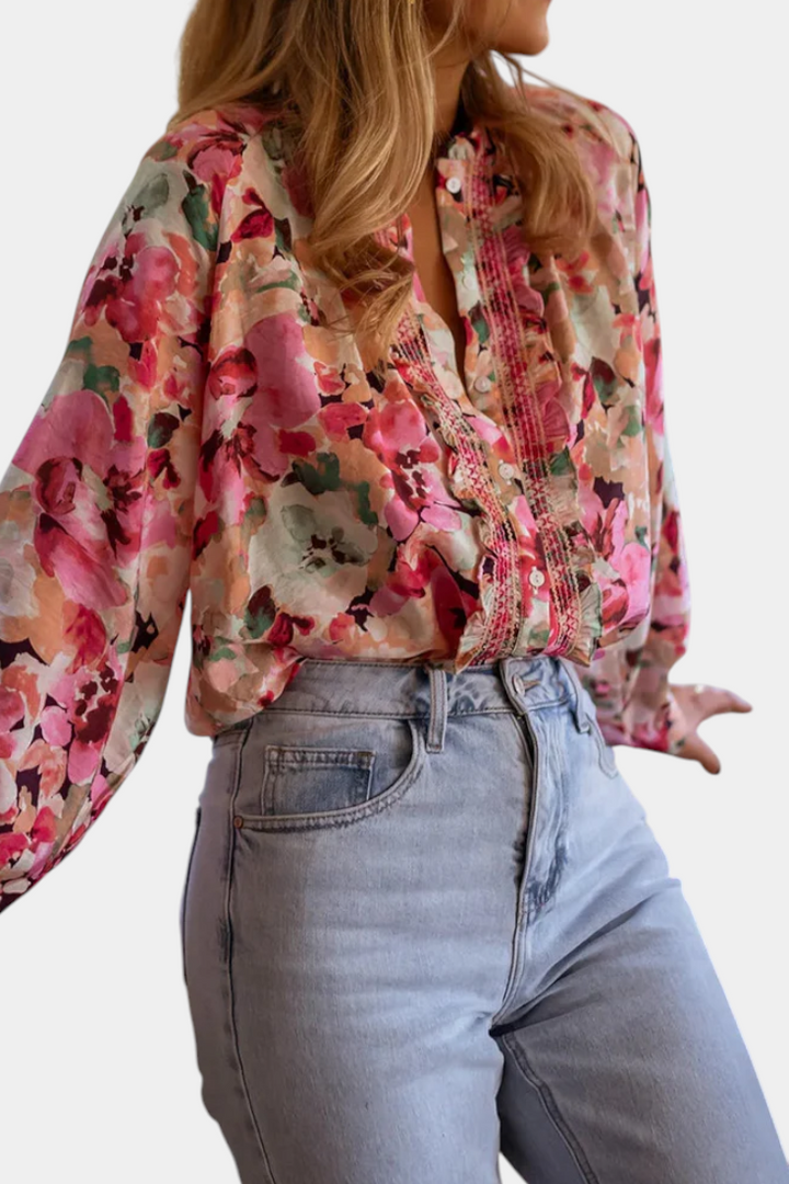 Juana | Blusa Sueños de Flores Silvestres