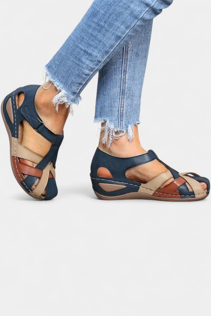 Alphie | Sandalias Ortopédicas Vintage de Confort Diario
