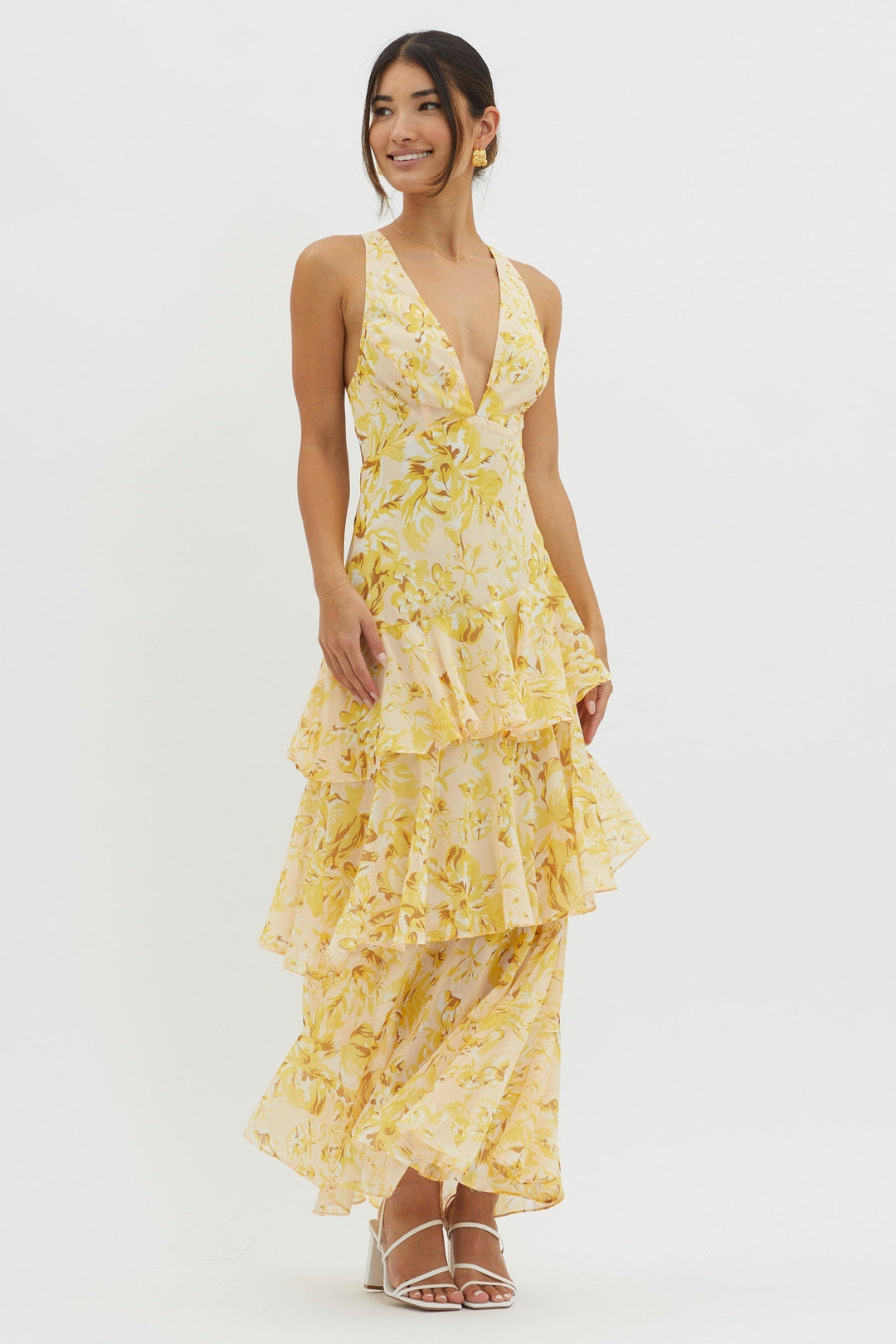 Faye | Vestido Midi Recto Bloom
