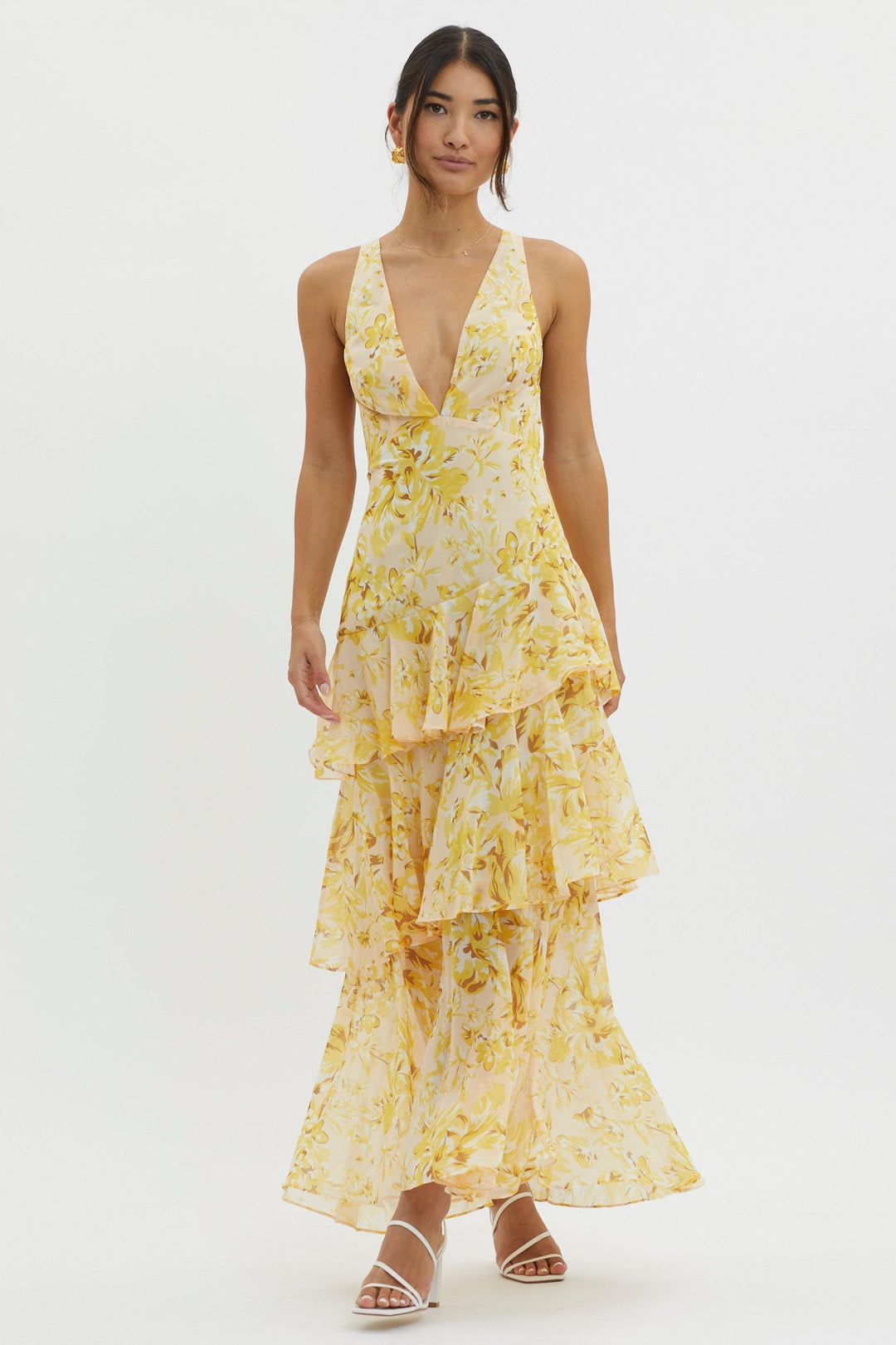 Faye | Vestido Midi Recto Bloom