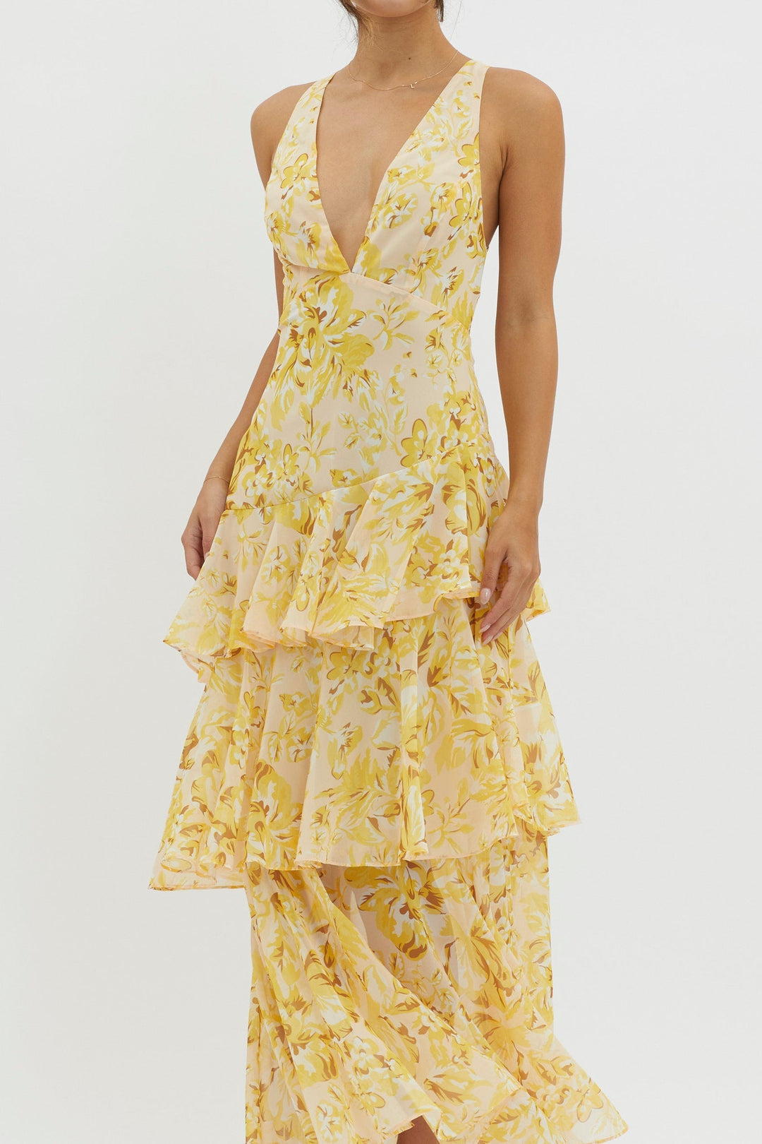 Faye | Vestido Midi Recto Bloom