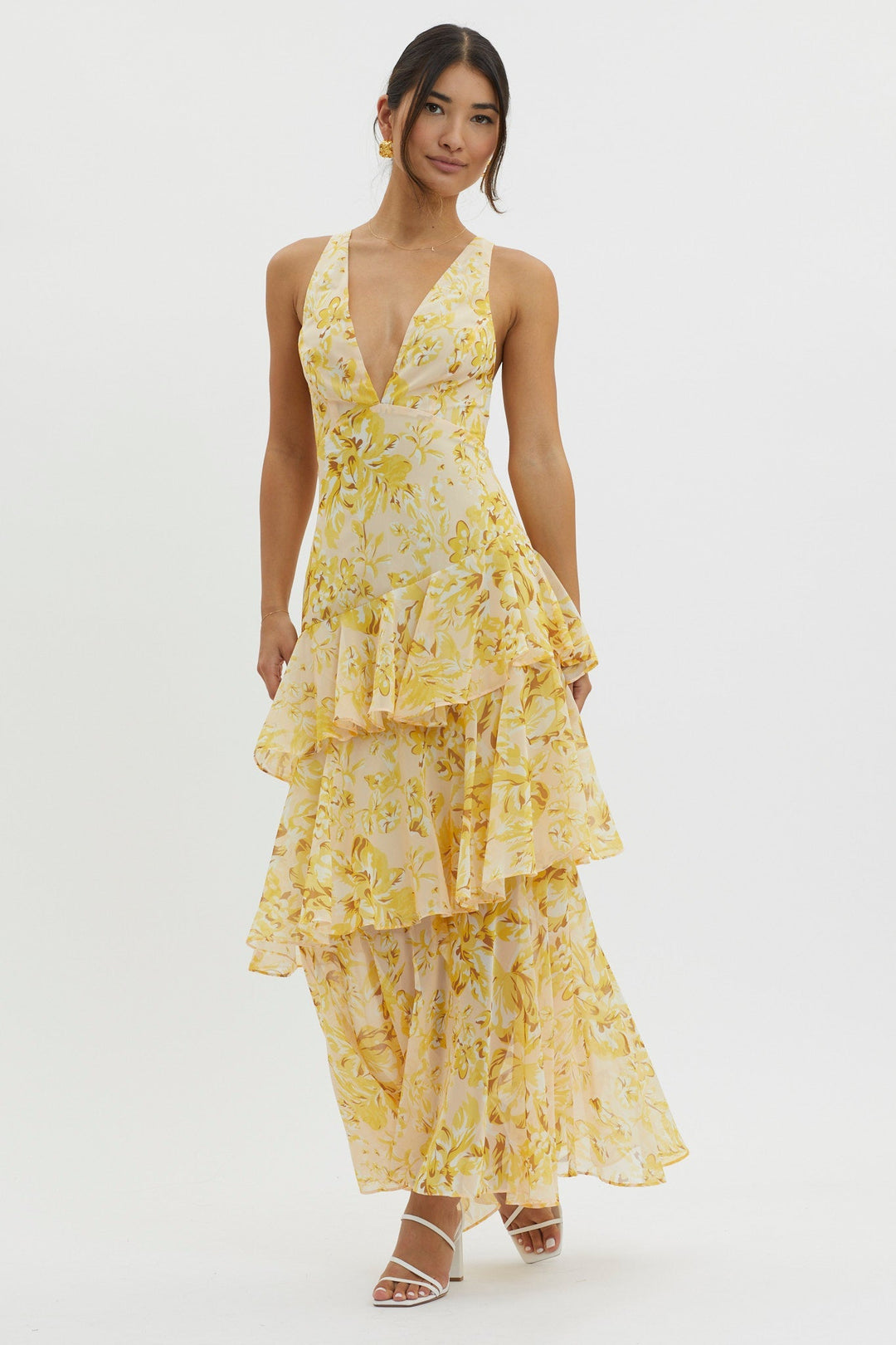 Faye | Vestido Midi Recto Bloom