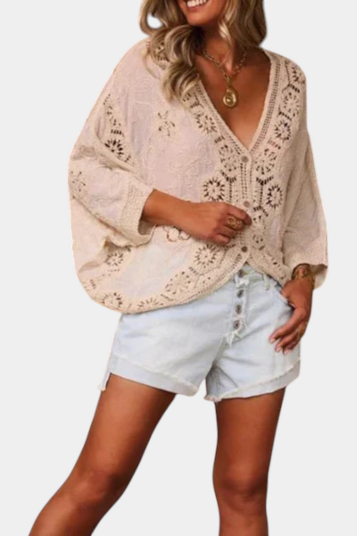 Marie | Blusa de Crochet Adele