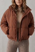 Savillonne | Confort acolchado – Chaqueta puffer cropped