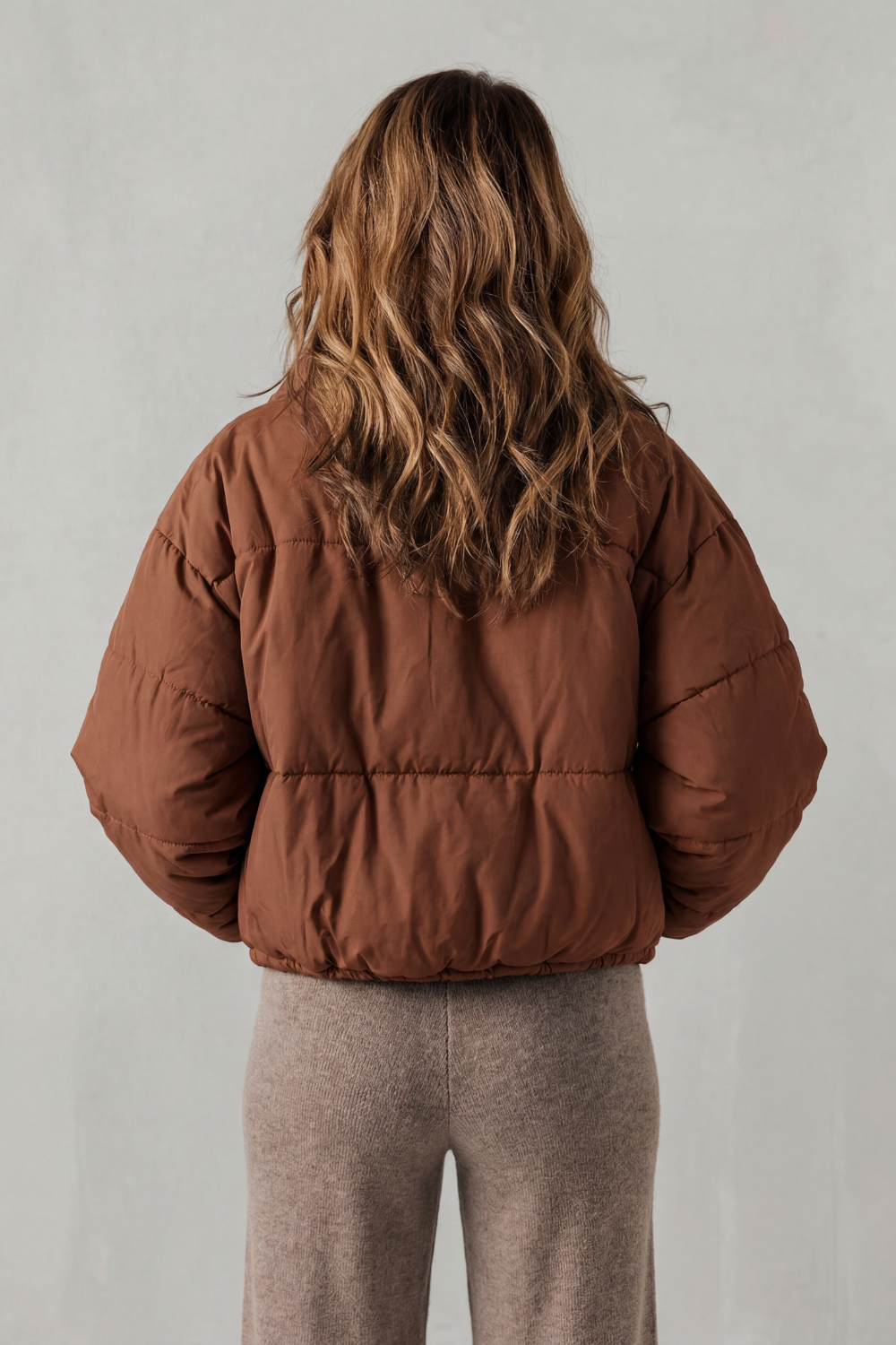 Savillonne | Confort acolchado – Chaqueta puffer cropped