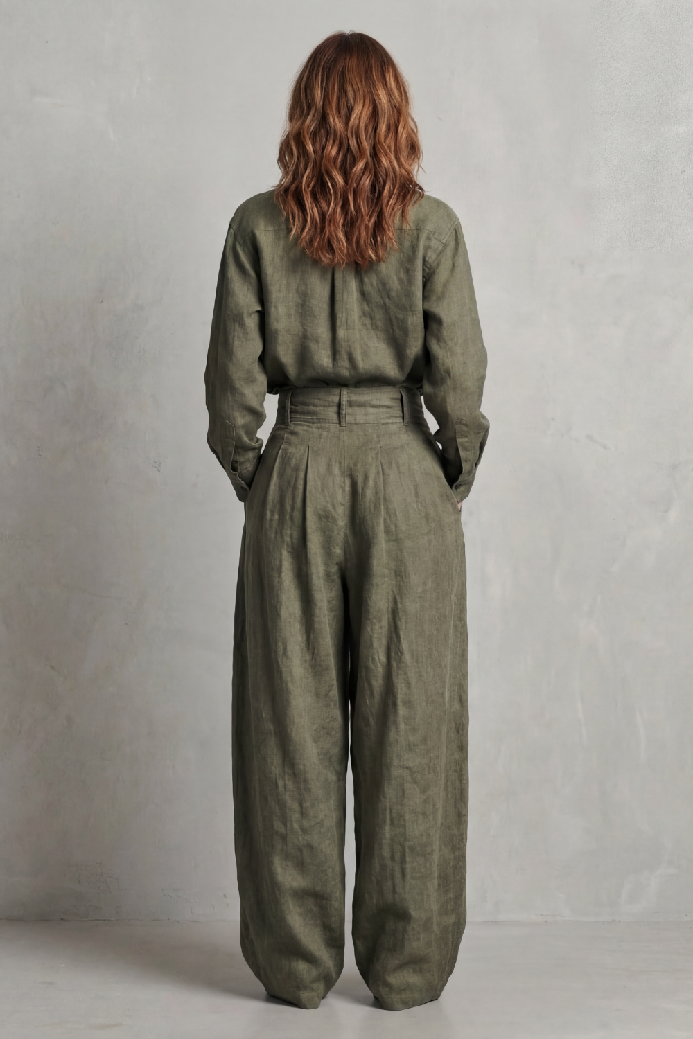 Savrielle | Sastrería neutra relajada – Conjunto de dos piezas