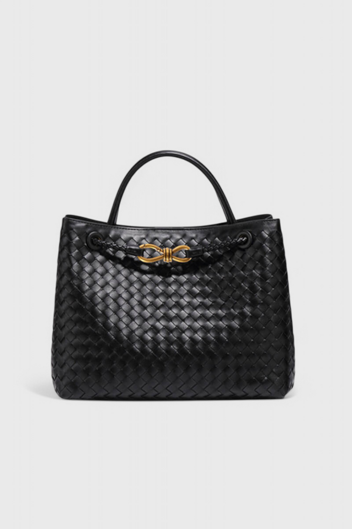 Mary | Bolsa Diaria Tejida Índigo