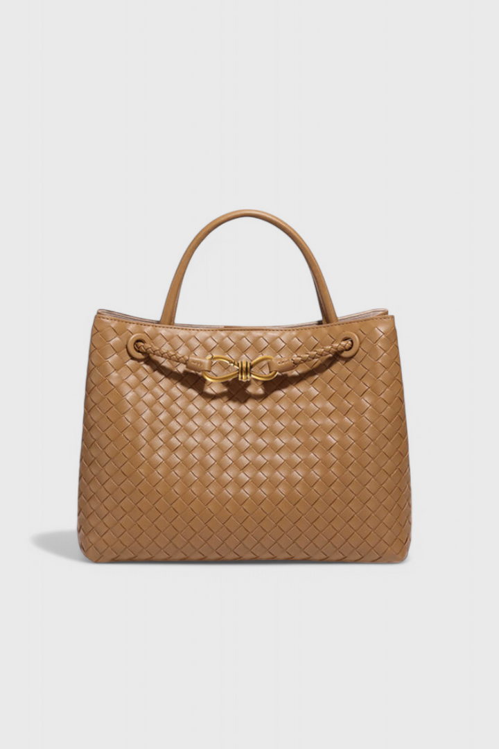Mary | Bolsa Diaria Tejida Índigo