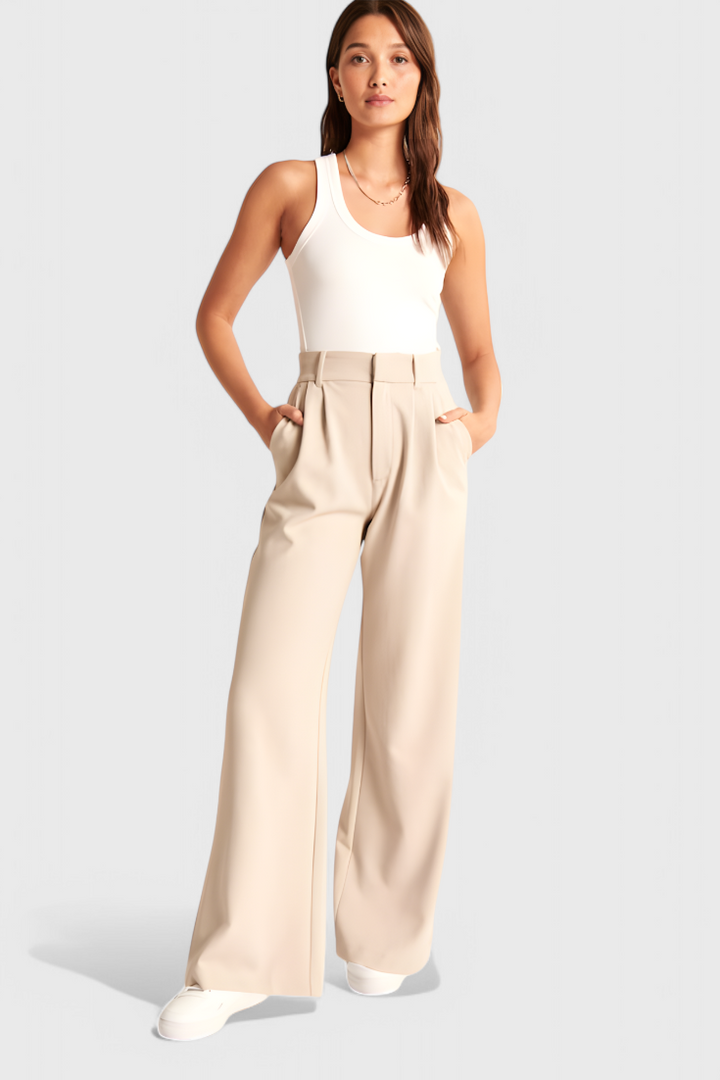 Tinashe | Pantalones Tailored de Pierna Ancha