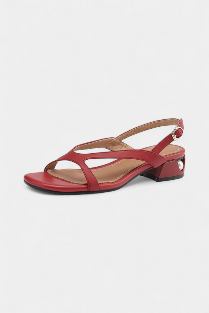Minna | Sandalias Planas Elegantes con Acabado Refinado