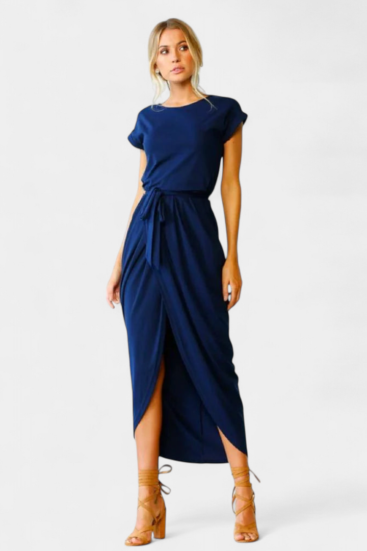Clarissa | Vestido Midi Envolvente