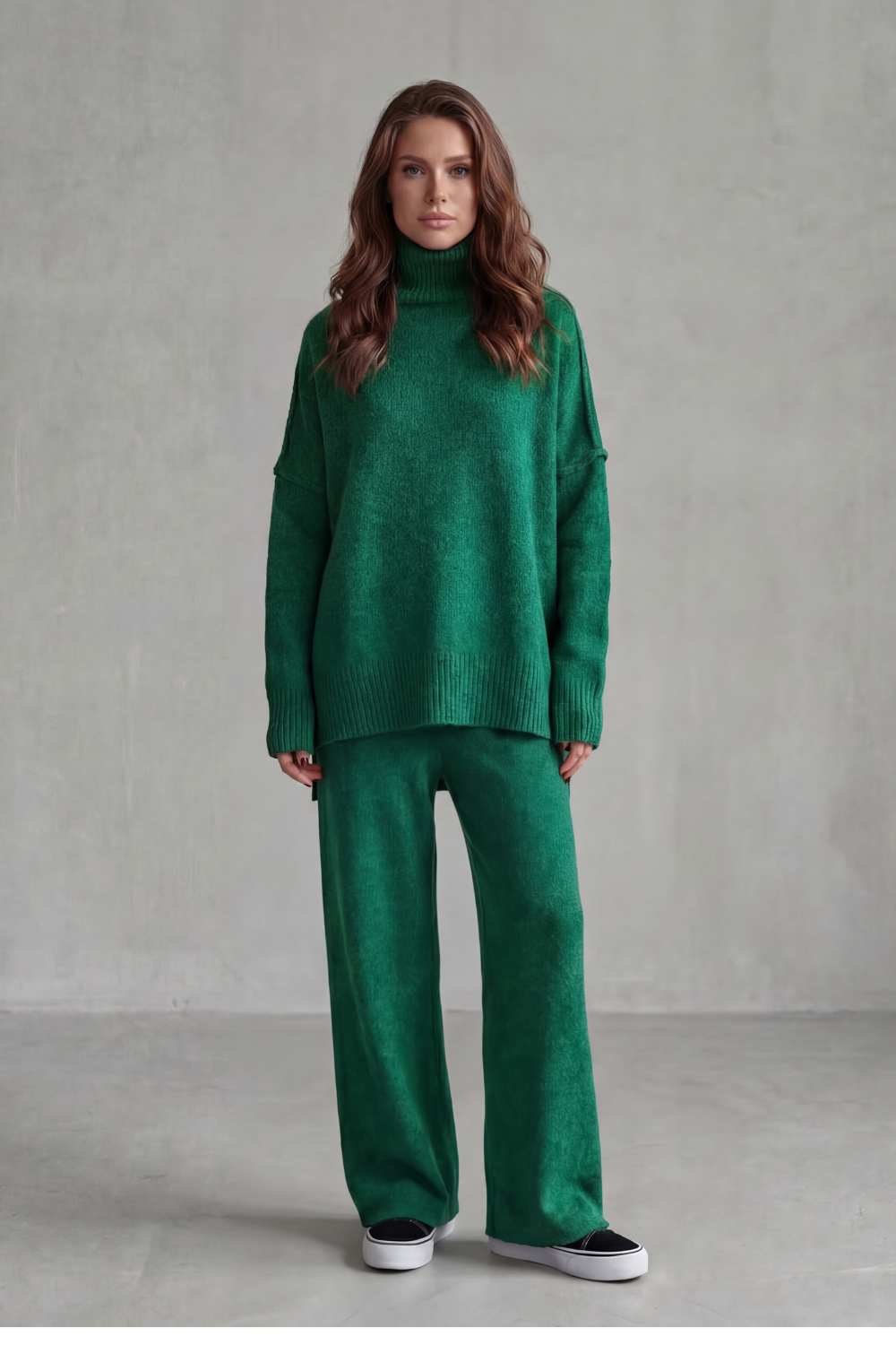 Valdessa | Calidez relajada – Conjunto lounge de punto