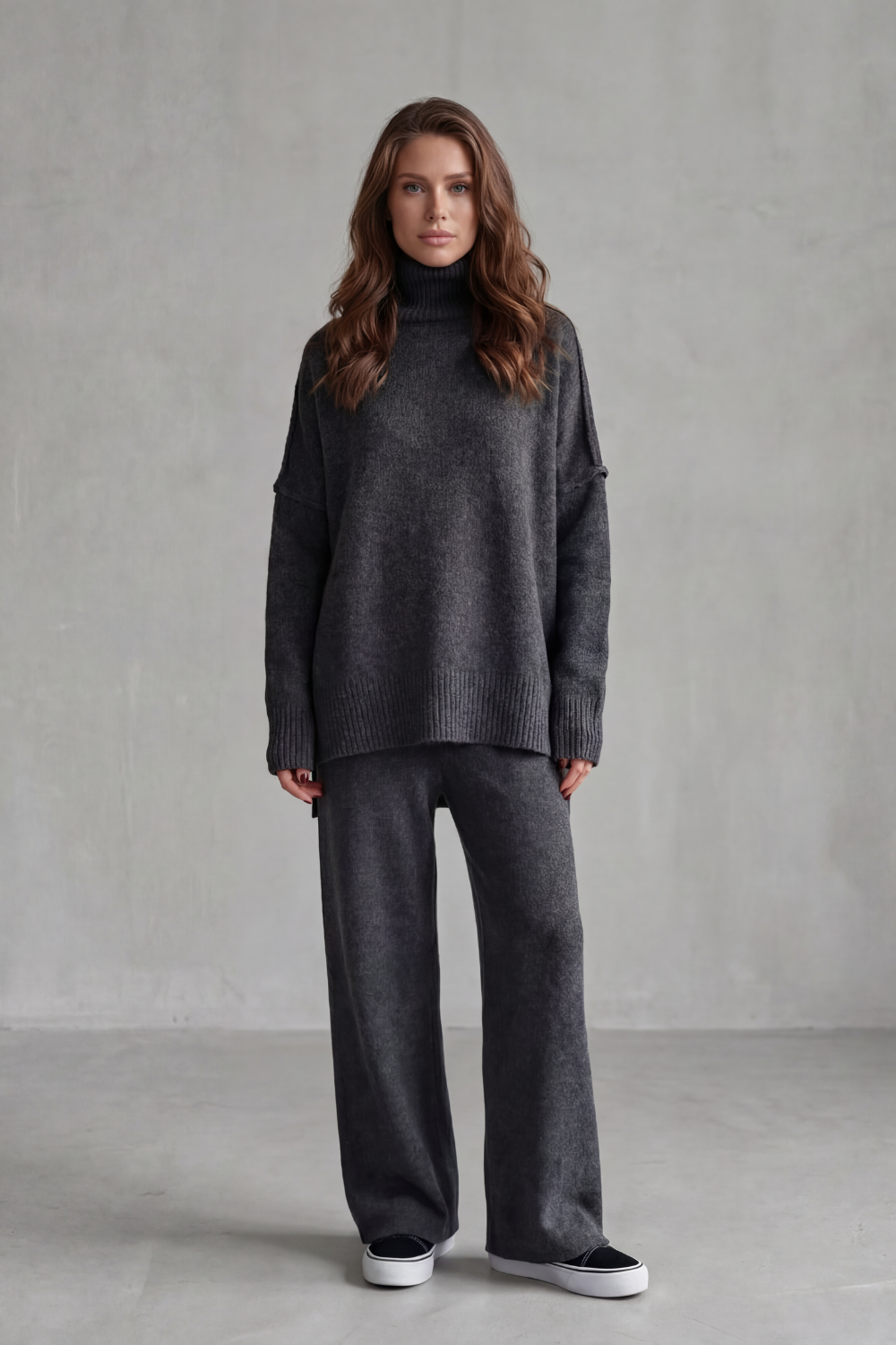 Valdessa | Calidez relajada – Conjunto lounge de punto