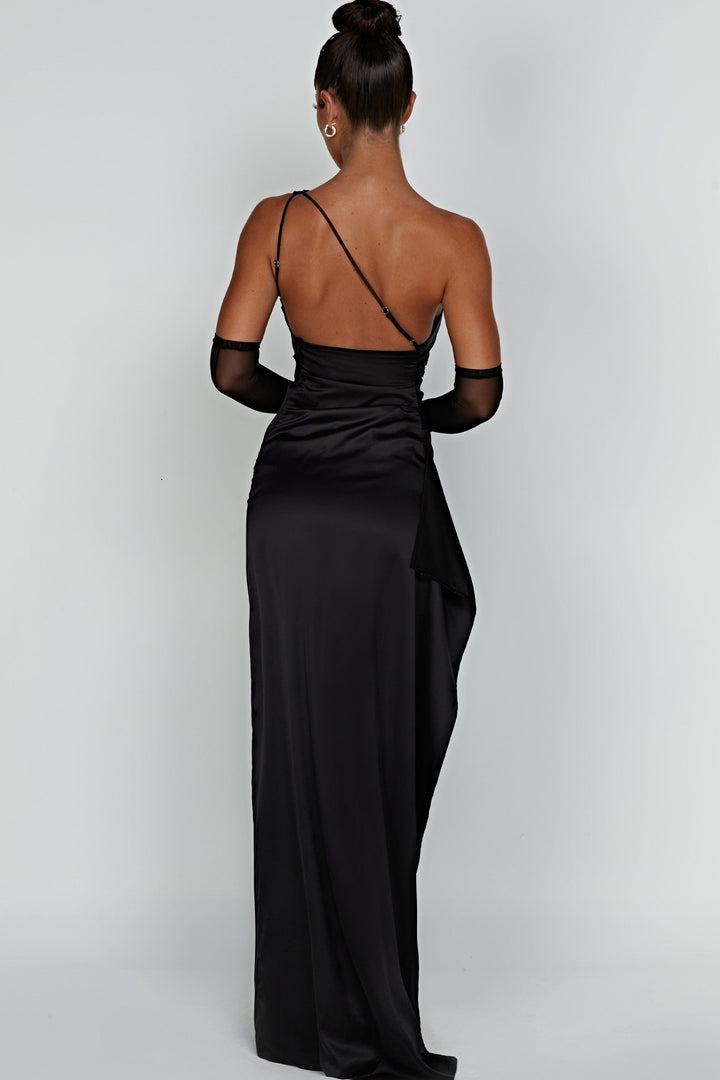 Emberly | Vestido Maxi de Un Solo Hombro