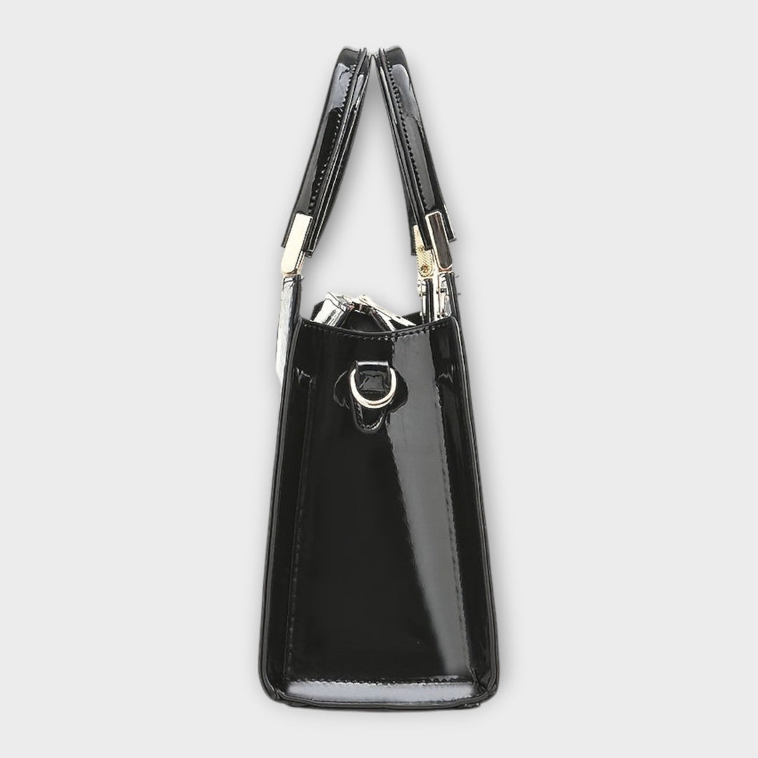 Trinidad | Bolso efecto cocodrilo brillante