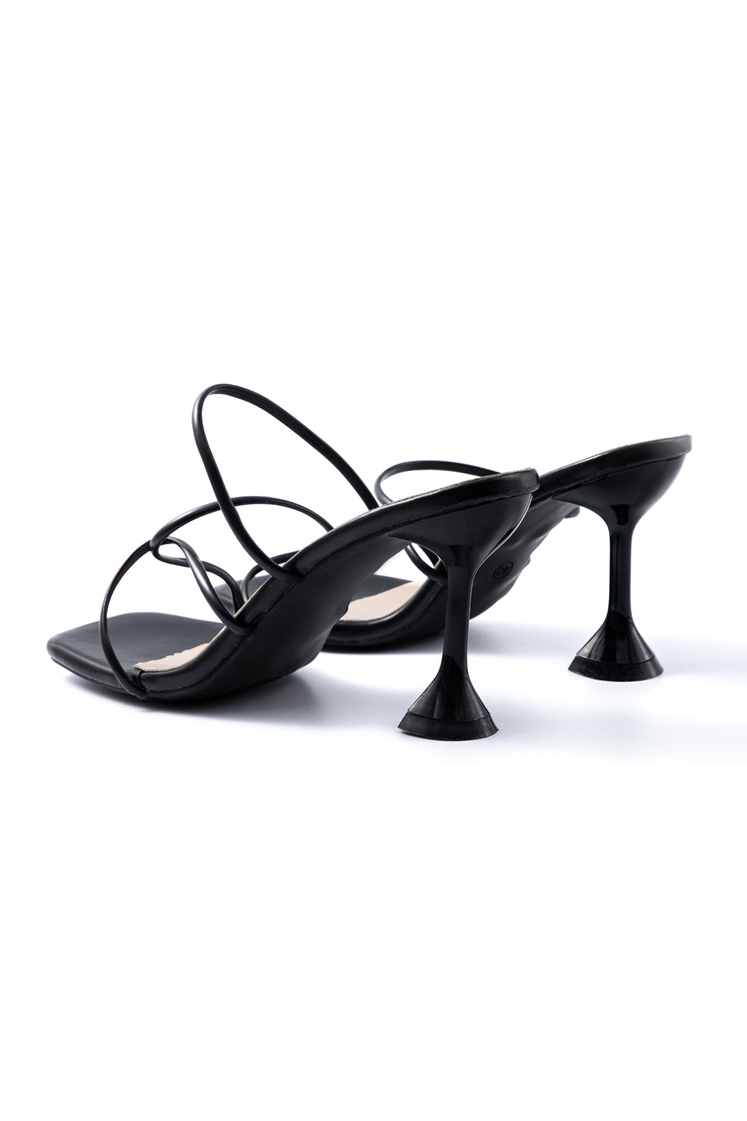 Violeta | Tacones Altos Sin Correa en el Tobillo con Punta Abierta