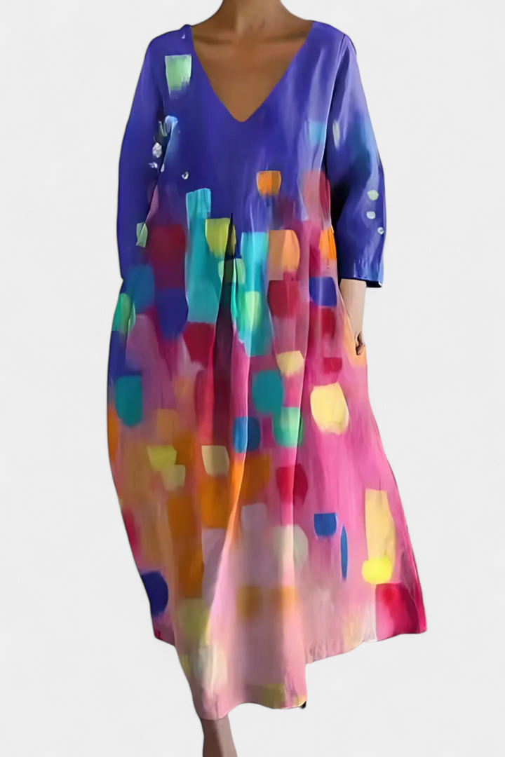 Anne | Vestido de Malla con Escote en V