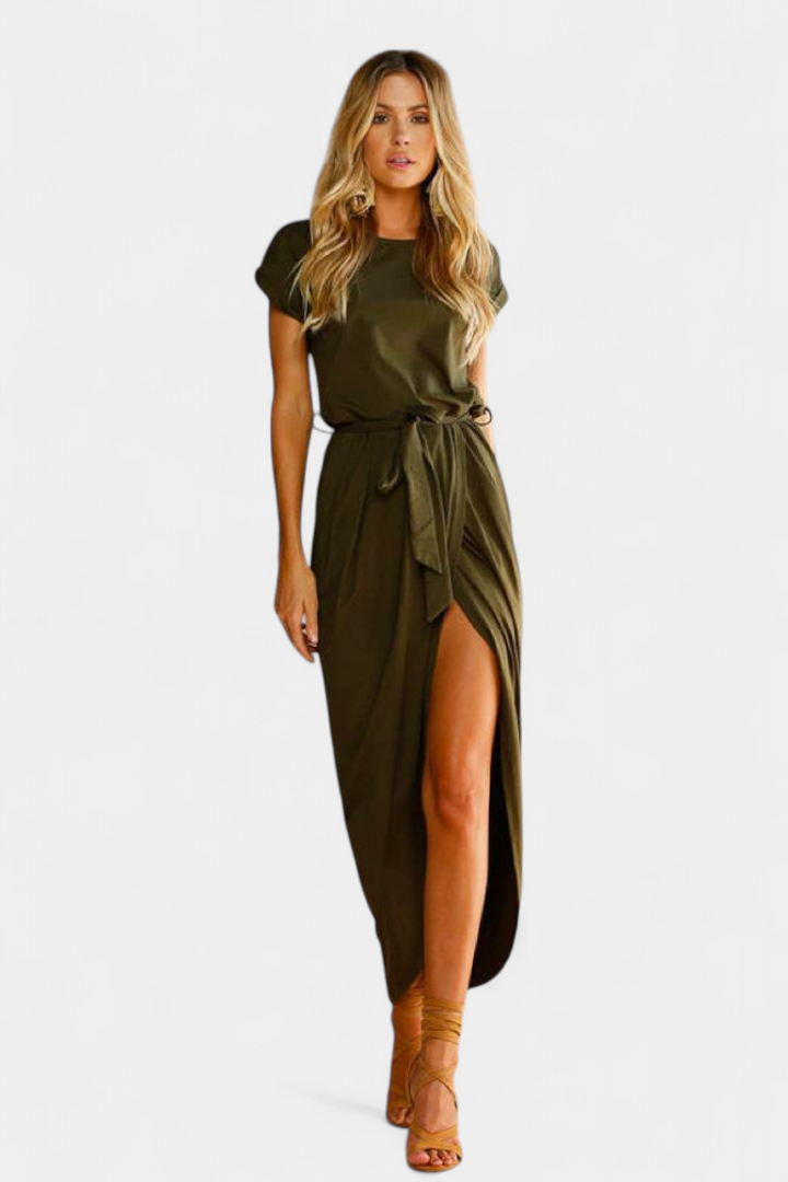 Clarissa | Vestido Midi Envolvente