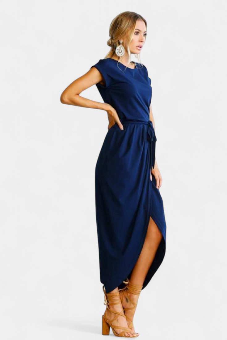 Clarissa | Vestido Midi Envolvente