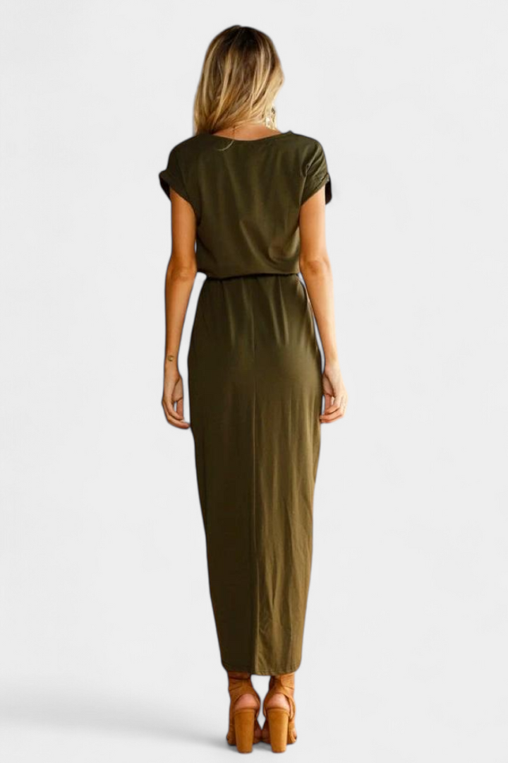 Clarissa | Vestido Midi Envolvente