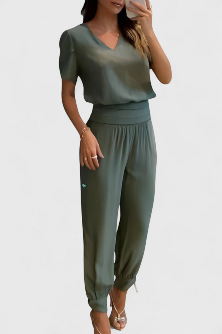 Cassandra | Conjunto de Blusa y Pantalones