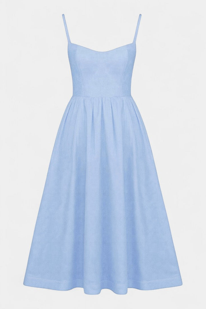 Marvelle | Vestido Midi Flowy Sin Mangas