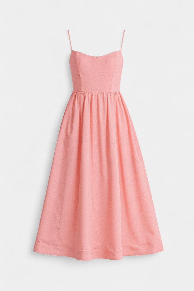 Marvelle | Vestido Midi Flowy Sin Mangas