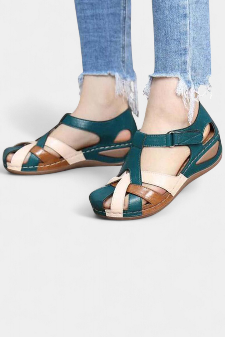 Alphie | Sandalias Ortopédicas Vintage de Confort Diario