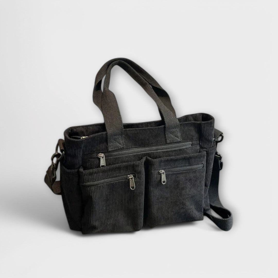 Inesa | Bolso de pana con diseño moderno
