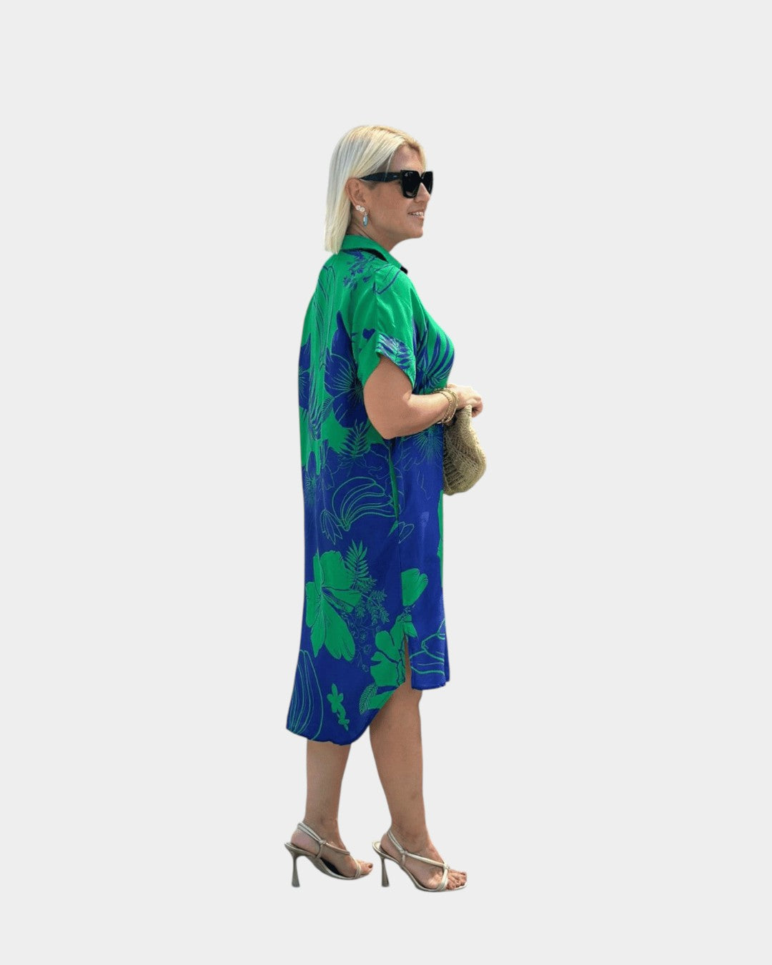 Naomi | Vestido con estampado de flores