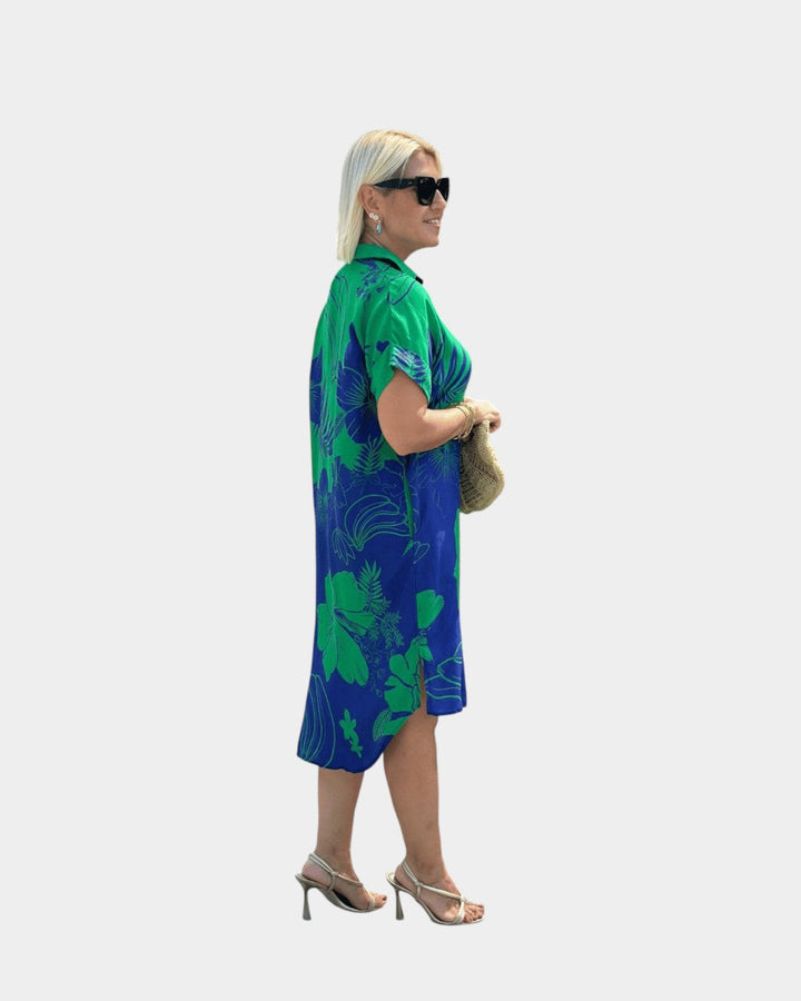Naomi | Vestido con estampado de flores
