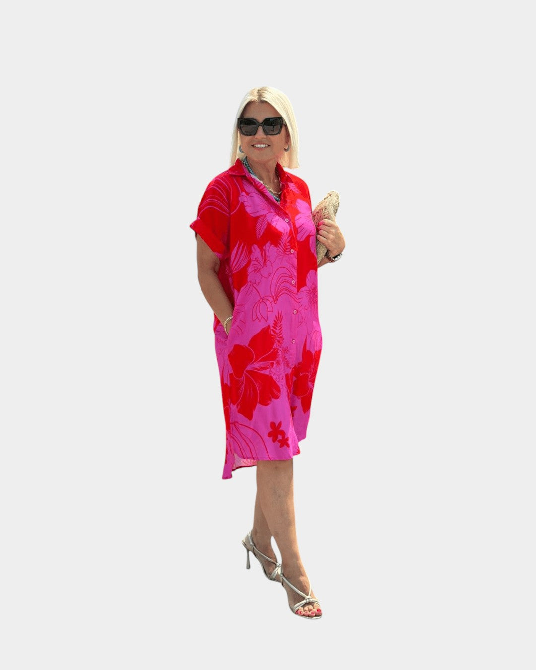 Naomi | Vestido con estampado de flores