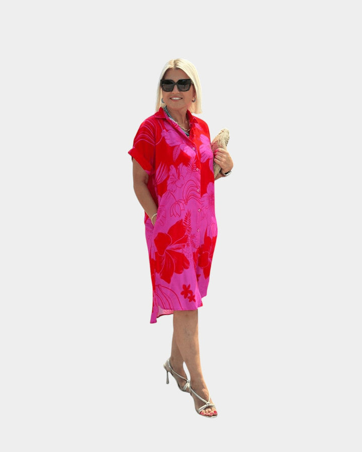 Naomi | Vestido con estampado de flores