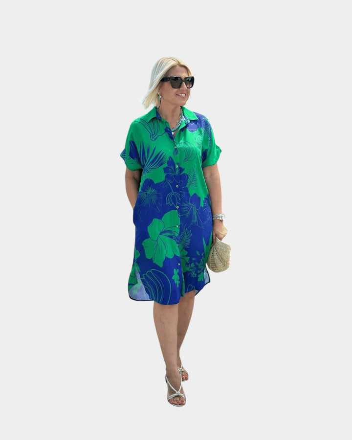 Naomi | Vestido con estampado de flores
