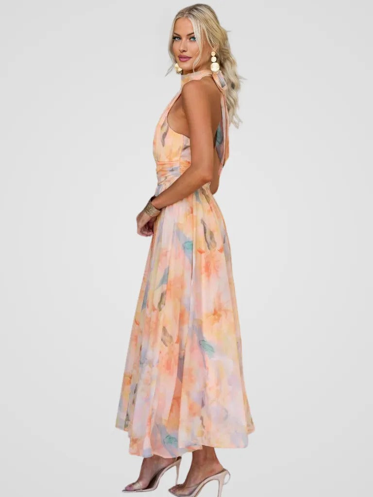 Pippa | Vestido midi floración